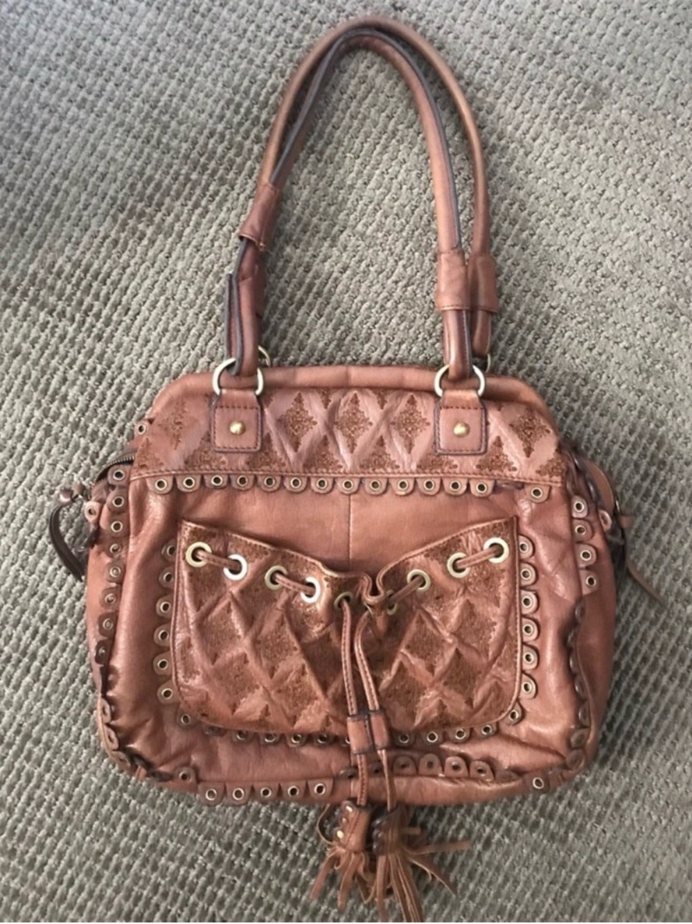 Isabella Fiore Leather Handbag